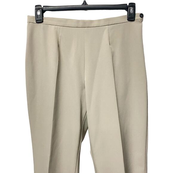 Bogner Ankle Pants Women's US 10 Long Grey Stretch Side Zip Trousers Susan Graf - Picture 3 of 9